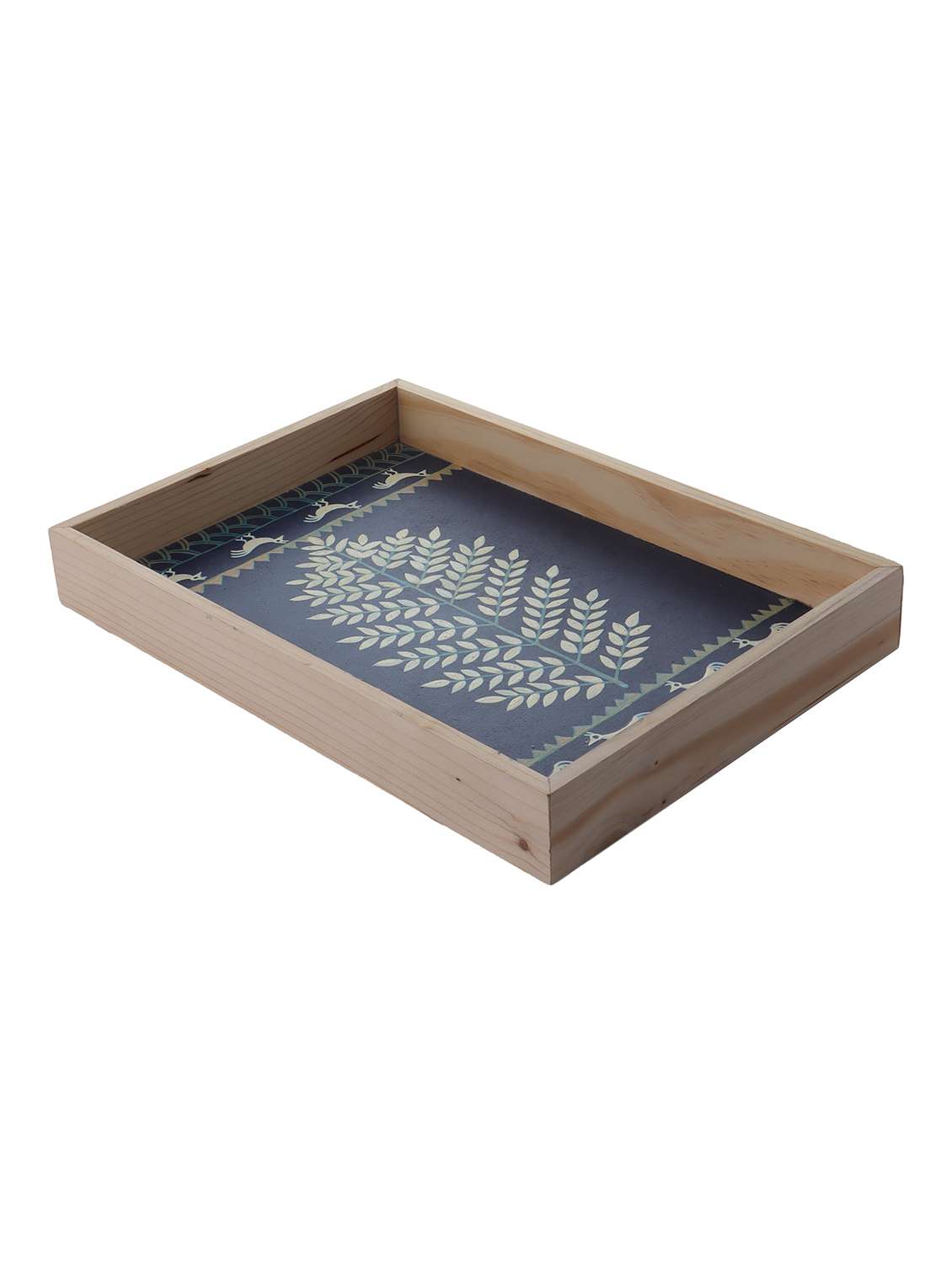 warli wood tray