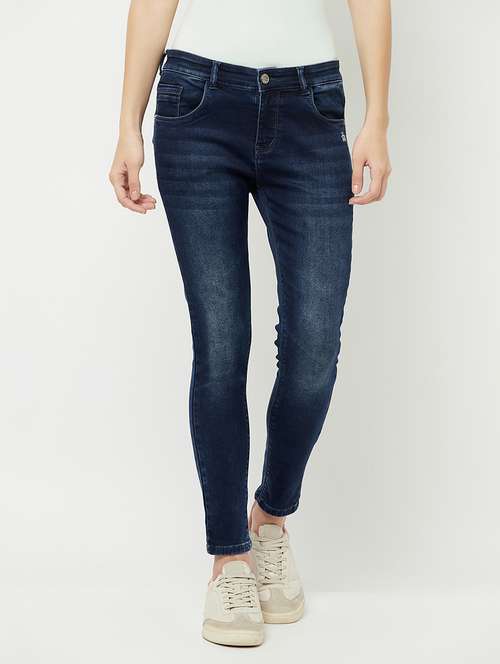 women's plain slim fit jeans - 18381899 -  Standard Image - 0
