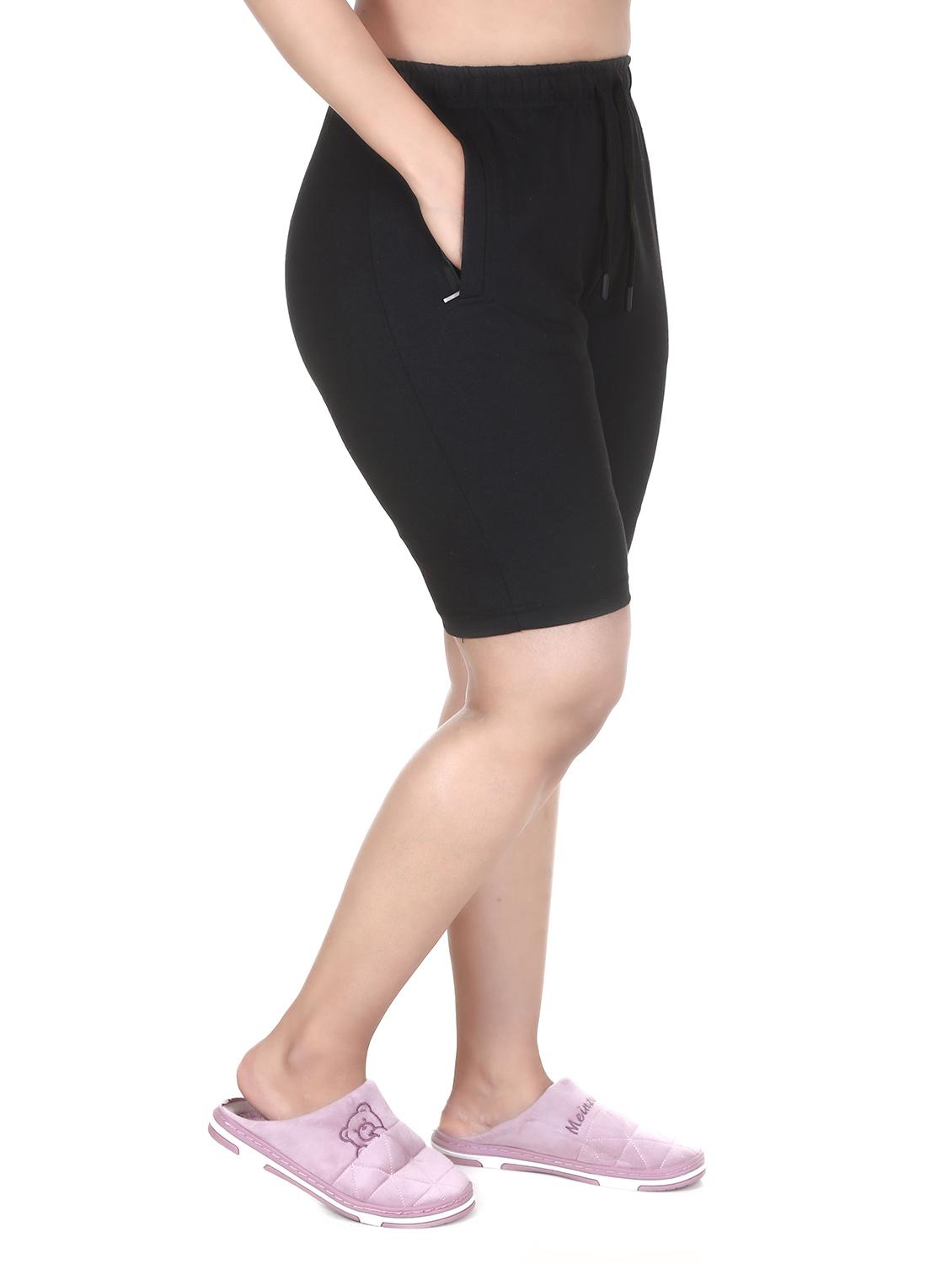 draw-string waist solid shorts - 18381973 - Standard Image - 2
