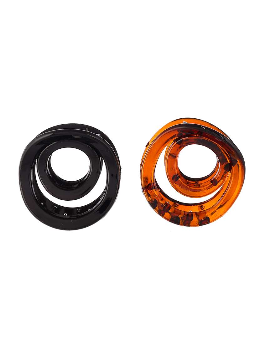 brown & black claw clips - 18384104 -  Standard Image - 2