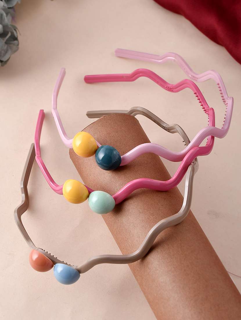 set of 3 multi color hairband