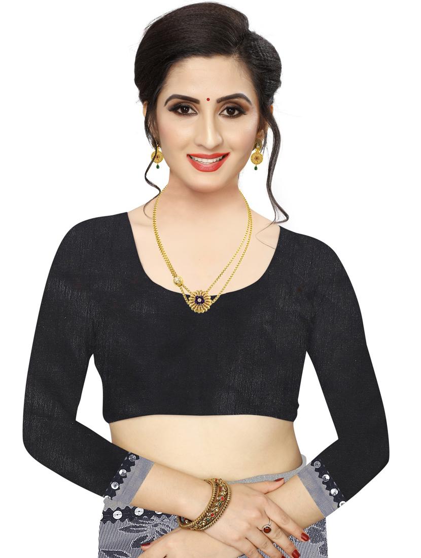 grey floral tant saree with blouse - 18385539 - Standard Image - 2
