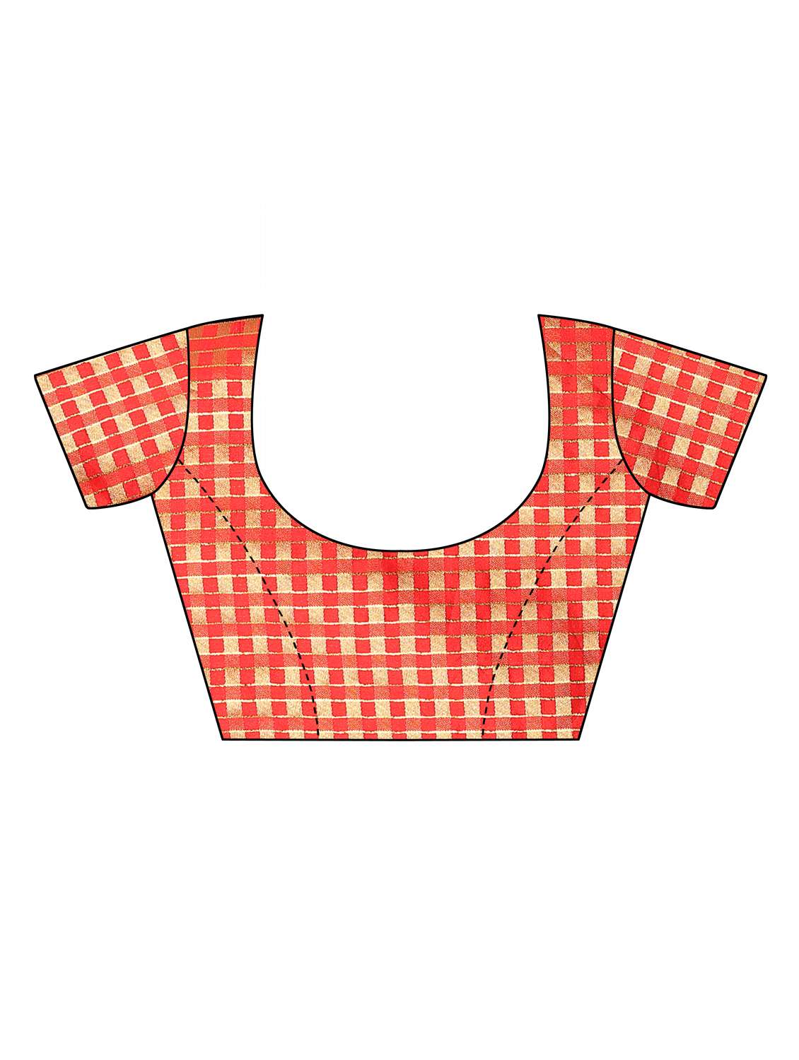 mustard cotton blend printed saree with blouse - 18385624 -  Standard Image - 2