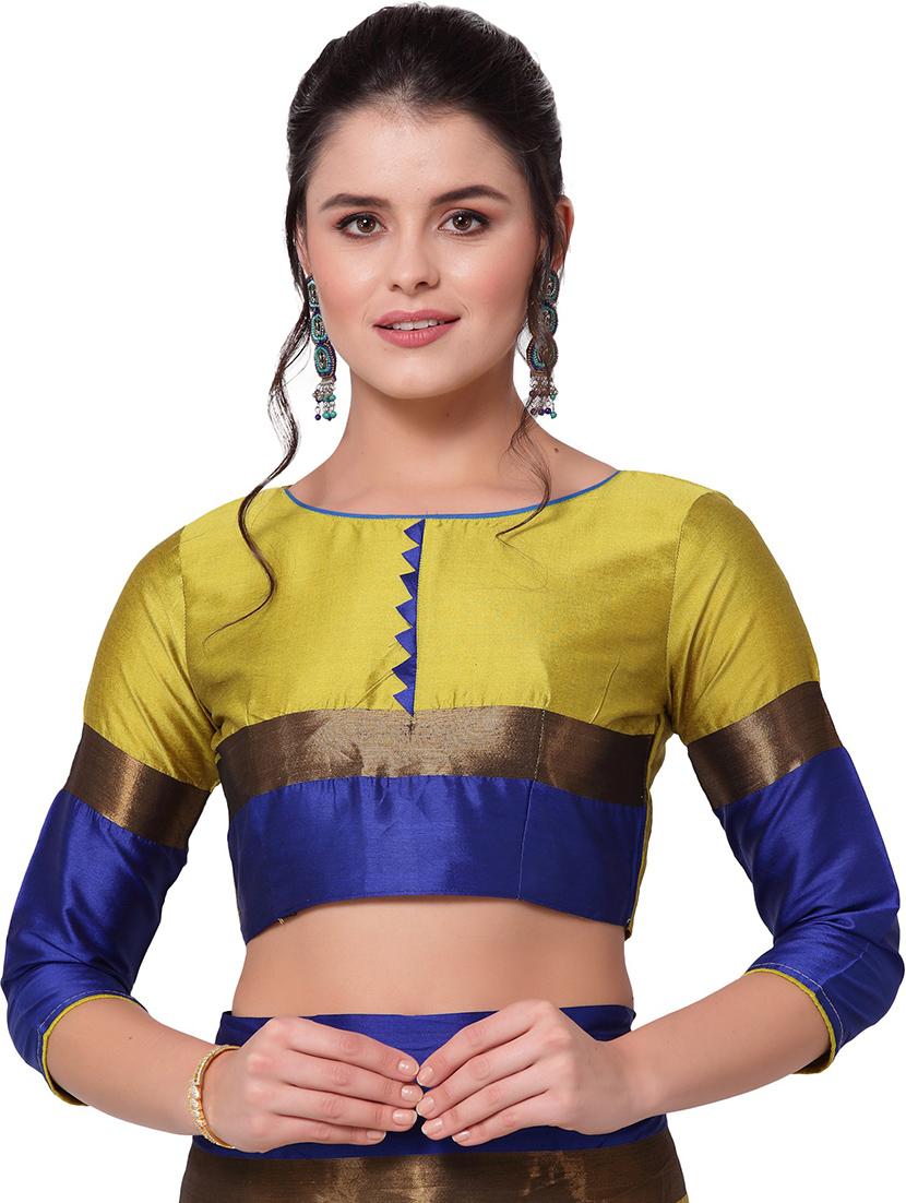 women's embroidered saree with blouse - 18385753 - Standard Image - 2