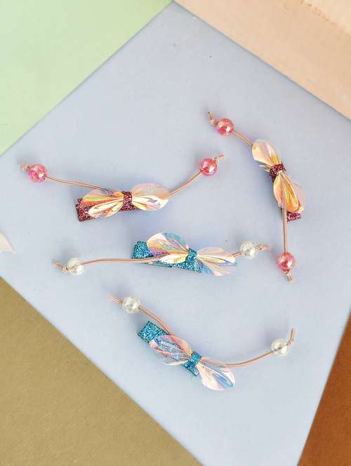 set of 4 glitter hair accessory - 18386566 -  Standard Image - 0