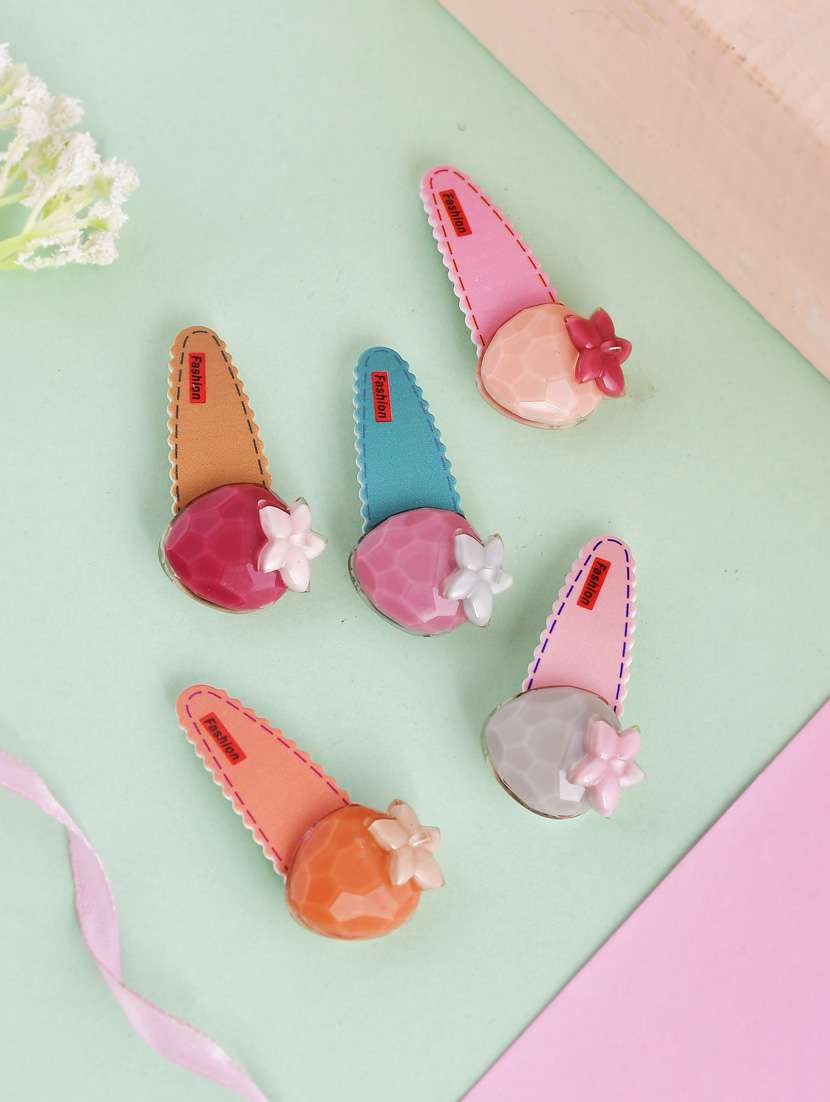 set of 5 strawberry tic tac hair pin