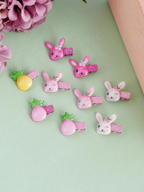 set of 9 cute alligator hairclip - 18386641 - Standard Image - 0