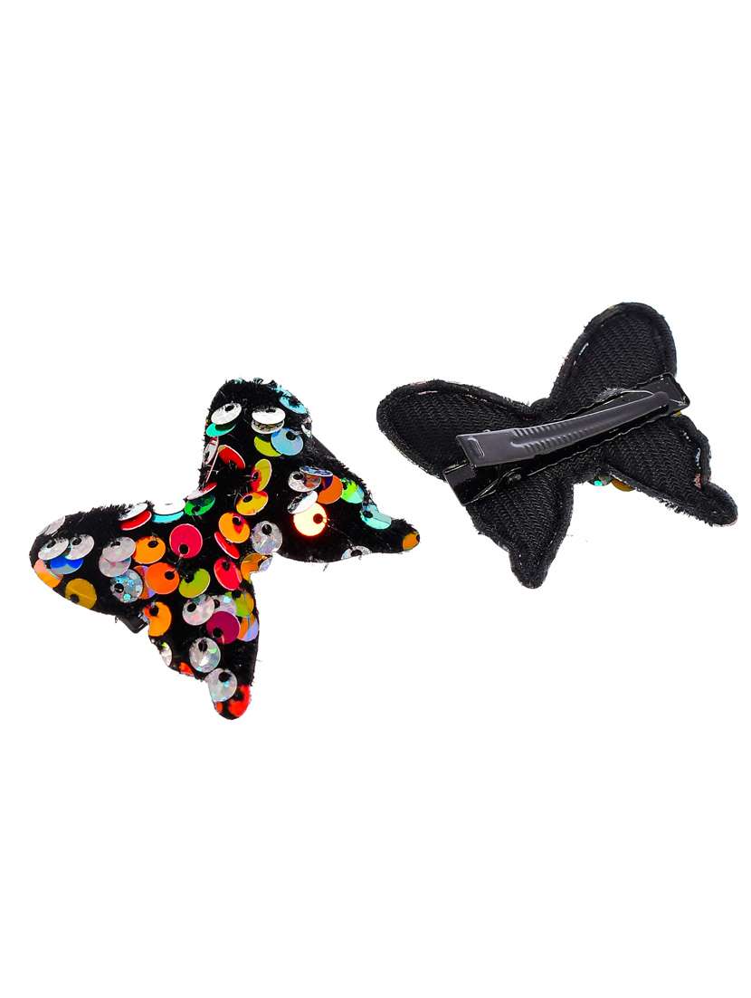 Butterfly Bow Sequined Hair Accessory