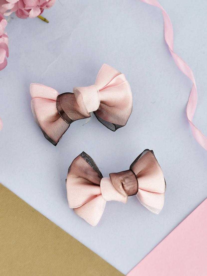 set of 2 shaded pink bow hair accessory - 18386681 - Zoom Image - 0