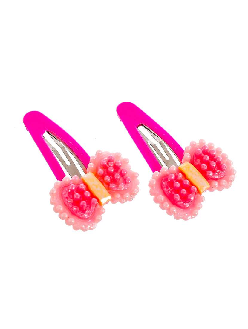 Set Of 4 Bow Tic Tac Hair Pin