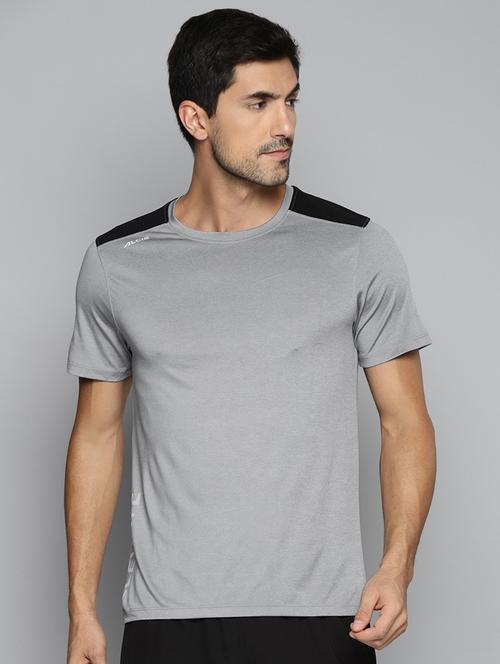 grey solid t-shirt - 18387149 -  Standard Image - 0