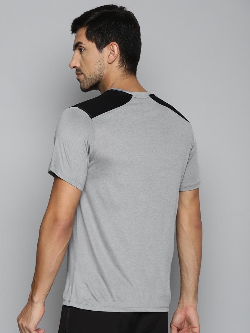 grey solid t-shirt - 18387149 - Standard Image - 2