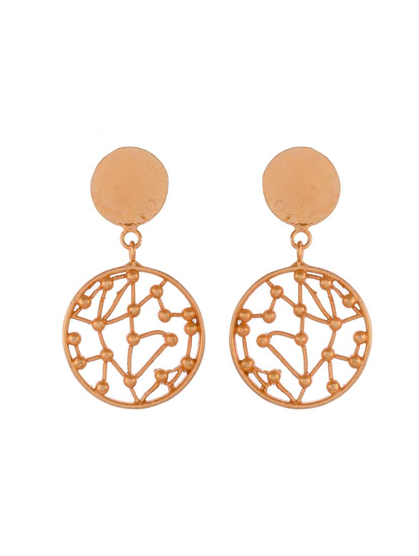 gold brass necklaces and earring - 18387644 -  Standard Image - 2