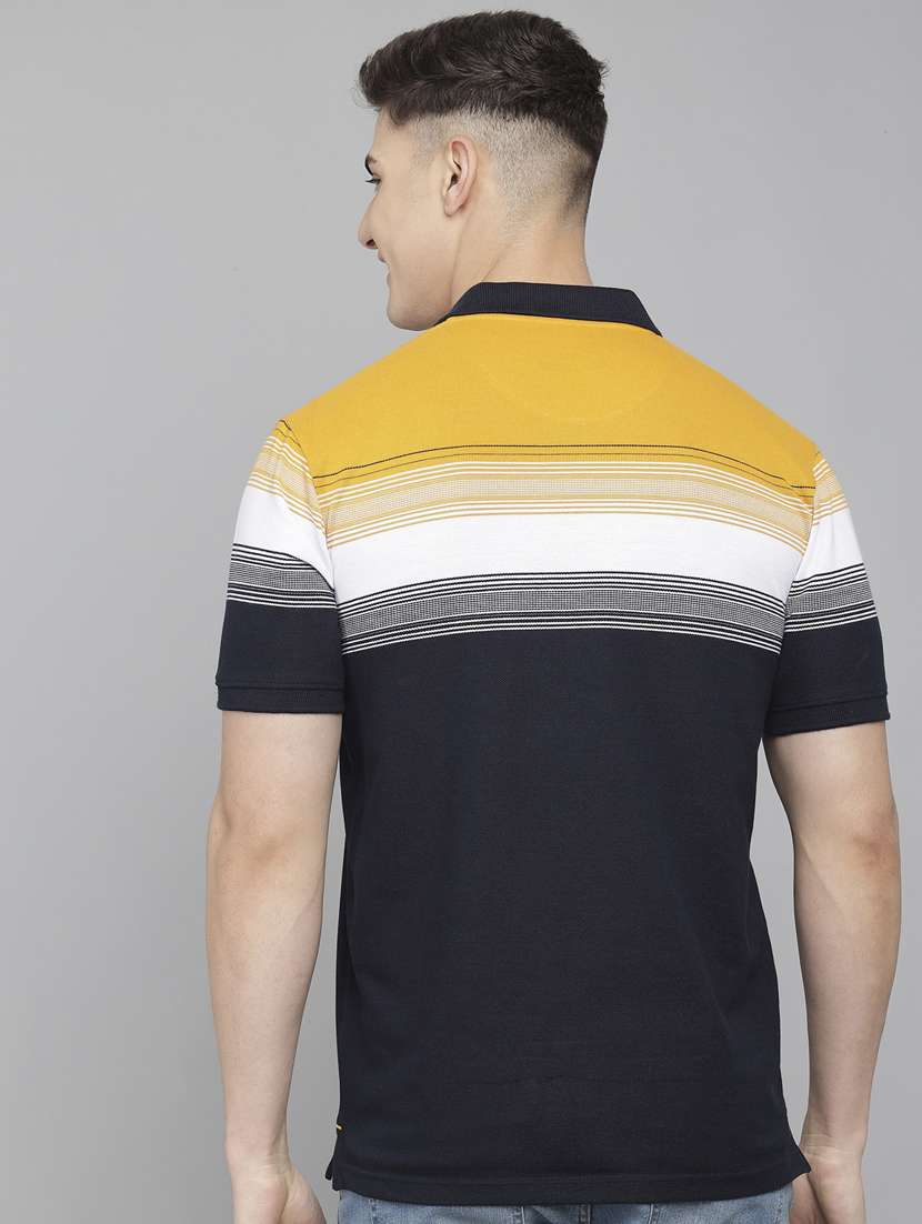 navy striped polo t-shirt - 18388258 -  Standard Image - 2
