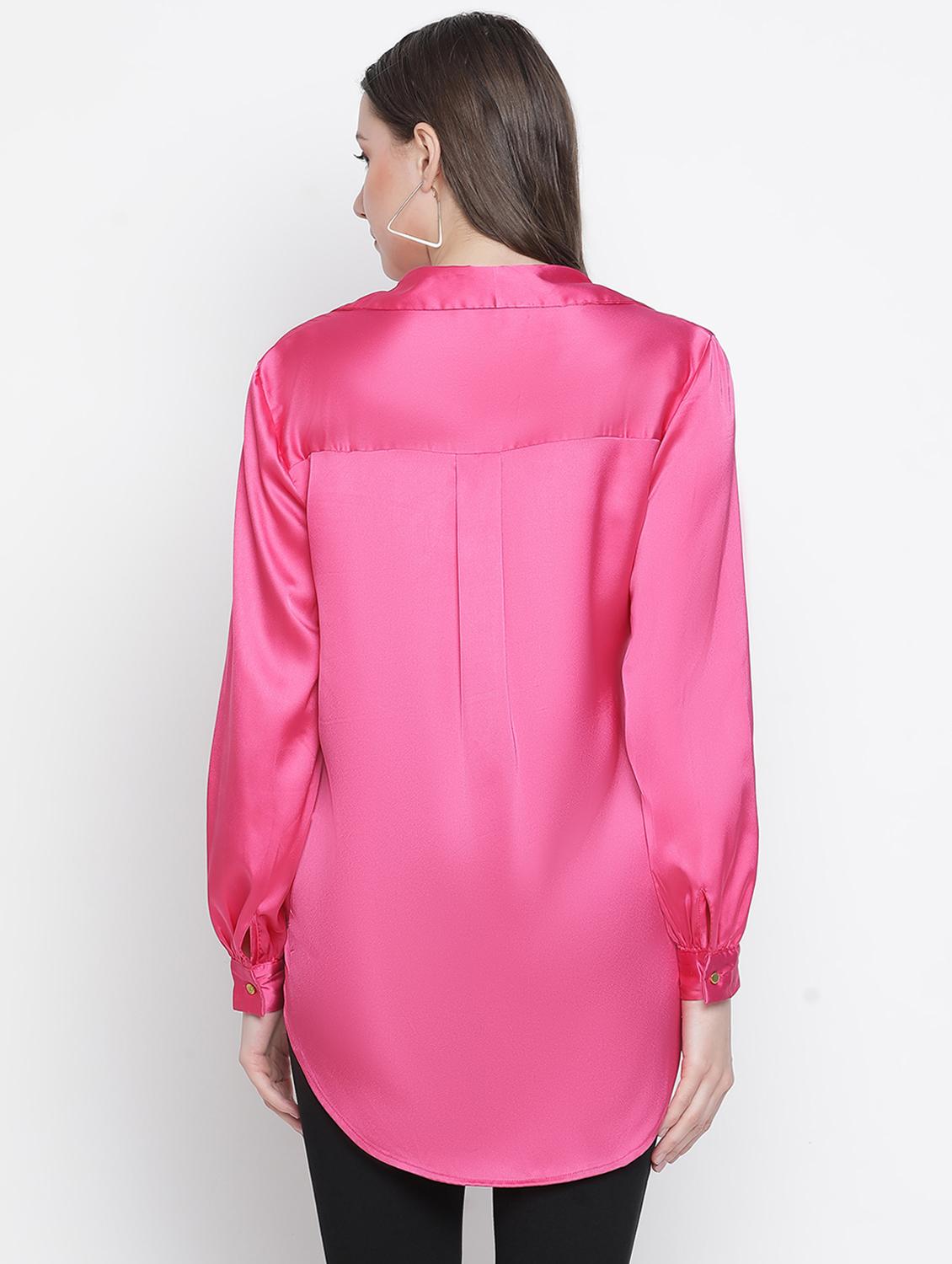 overlap neck high low top - 18388484 - Standard Image - 2