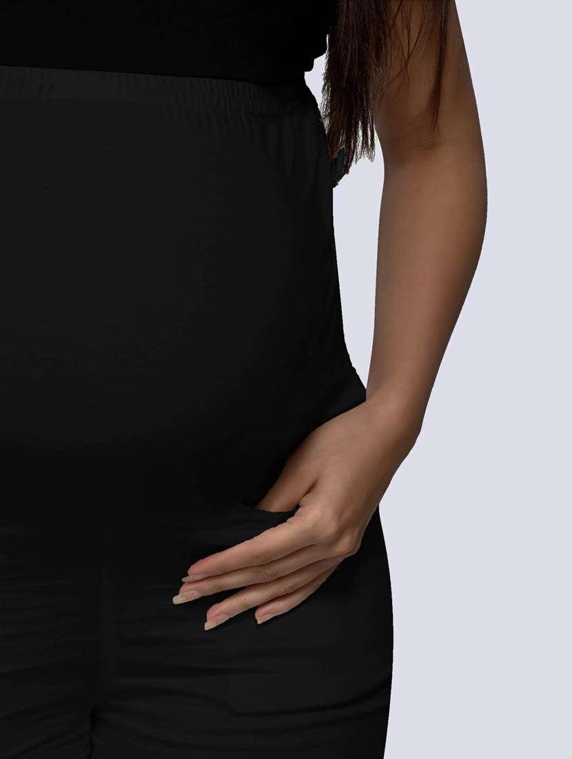 mid rise striped trouser maternity wear trouser - 18388671 - Standard Image - 2
