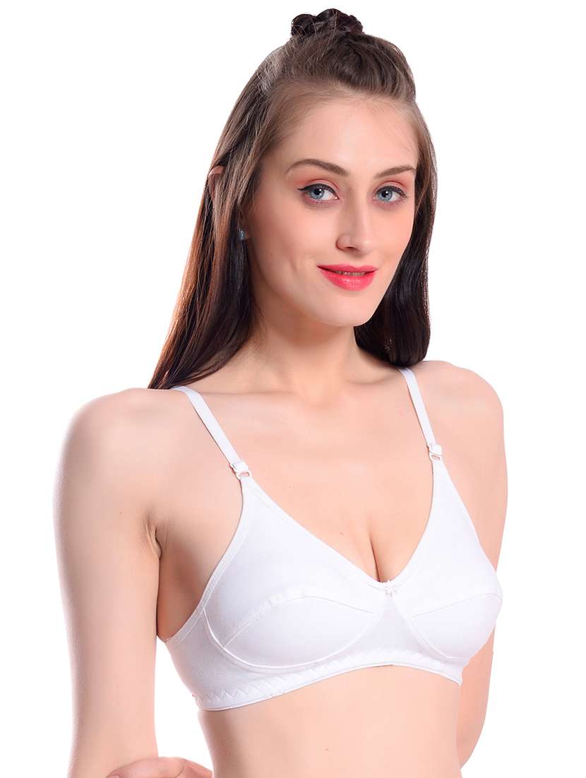 pack of 2 solid regular bra - 18389507 -  Standard Image - 2