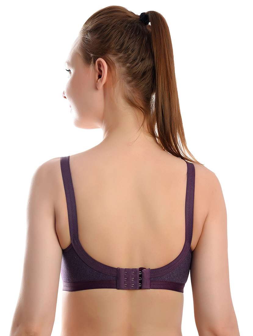 pack of 2 solid regular bra - 18389549 -  Standard Image - 2