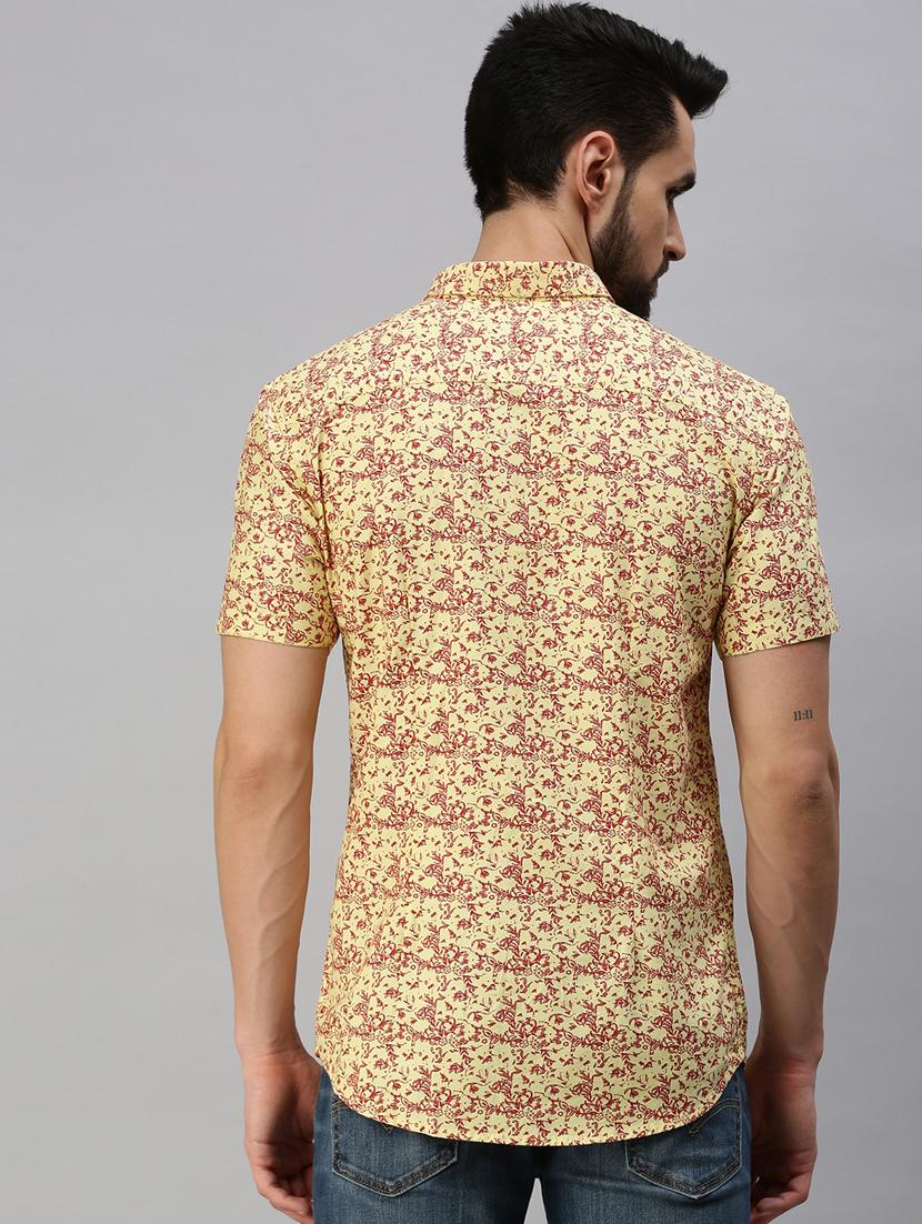 mens printed casual shirt - 18389681 - Standard Image - 2