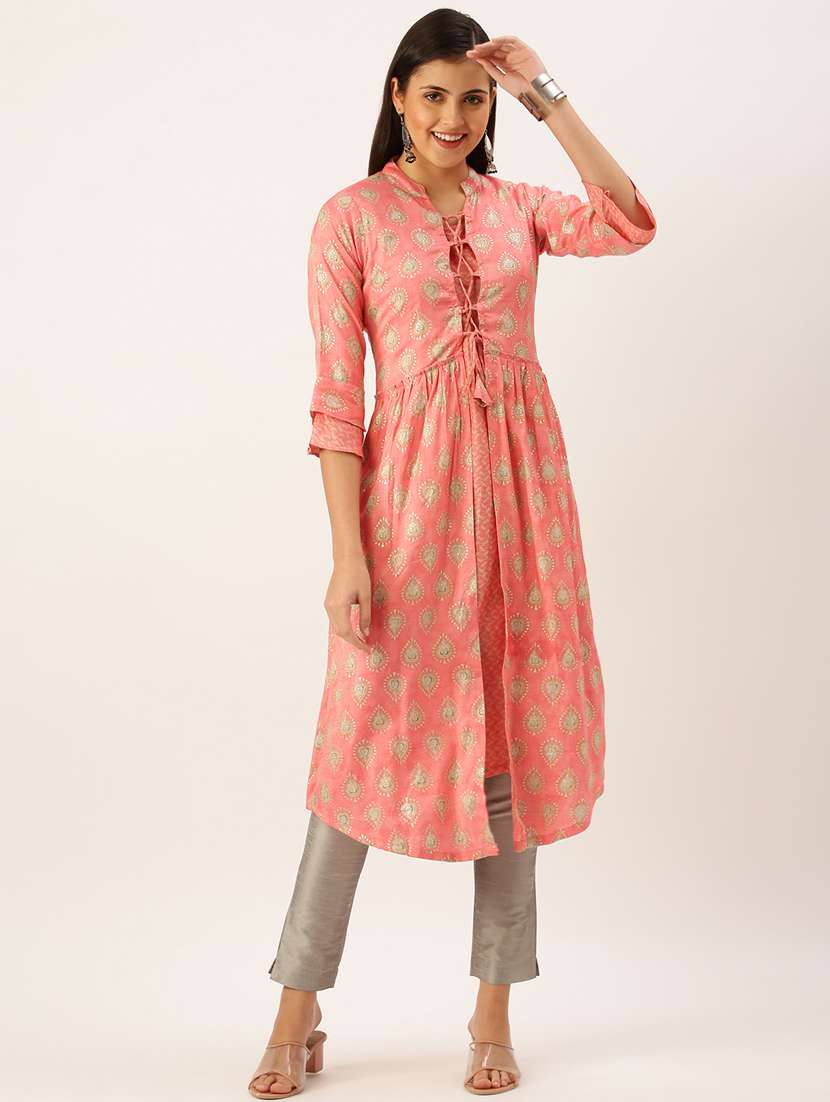 women's front slit kurta