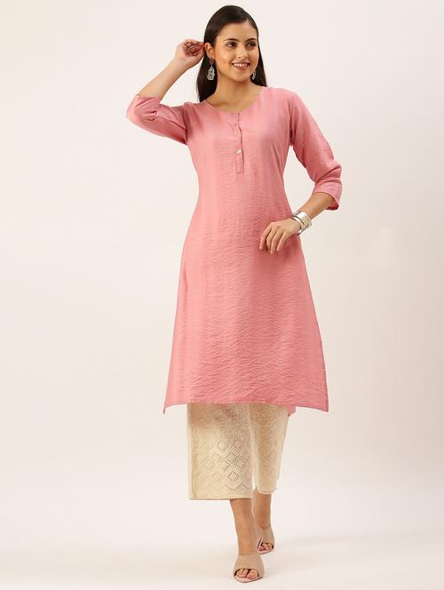 women's straight kurta - 18390210 -  Standard Image - 0