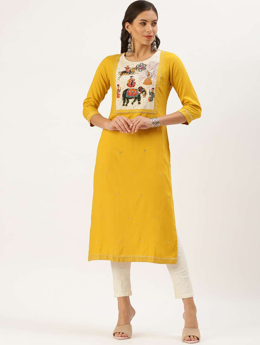 women's straight kurta