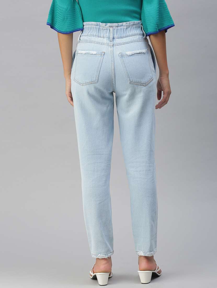 women's plain slouchy jeans - 18390288 -  Standard Image - 2