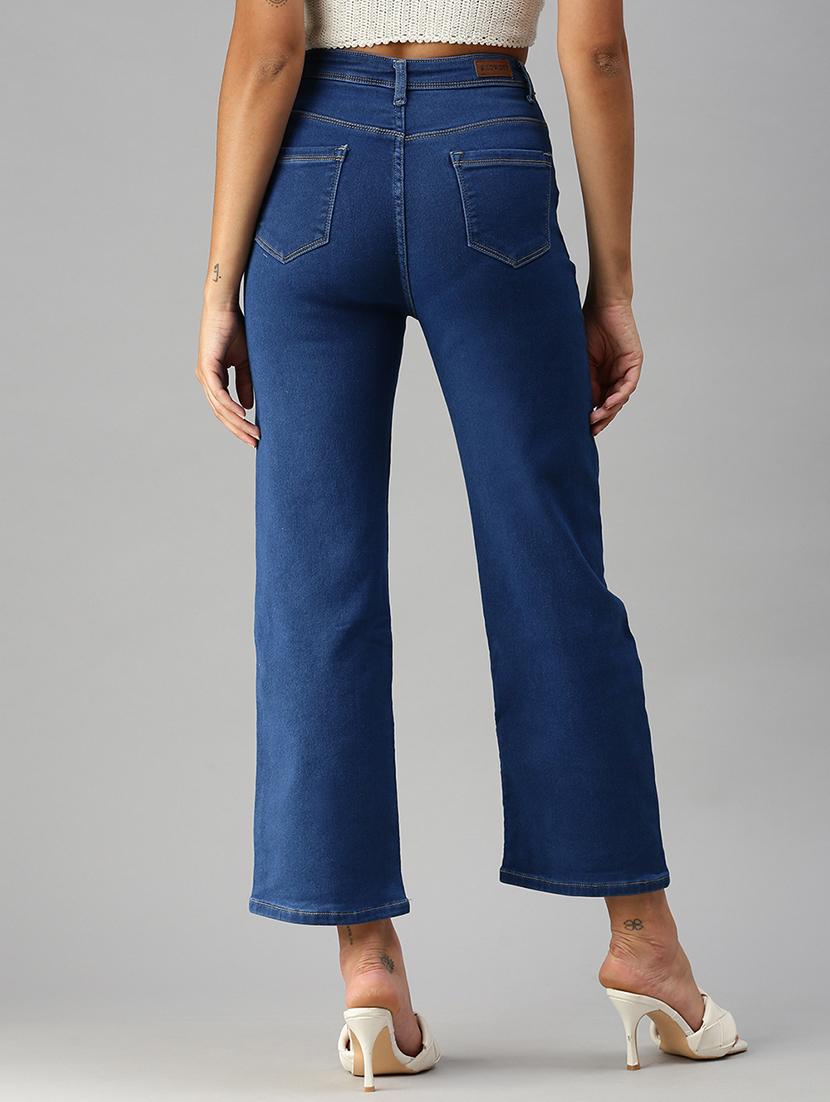 high rise stone wash jean - 18390345 - Standard Image - 2