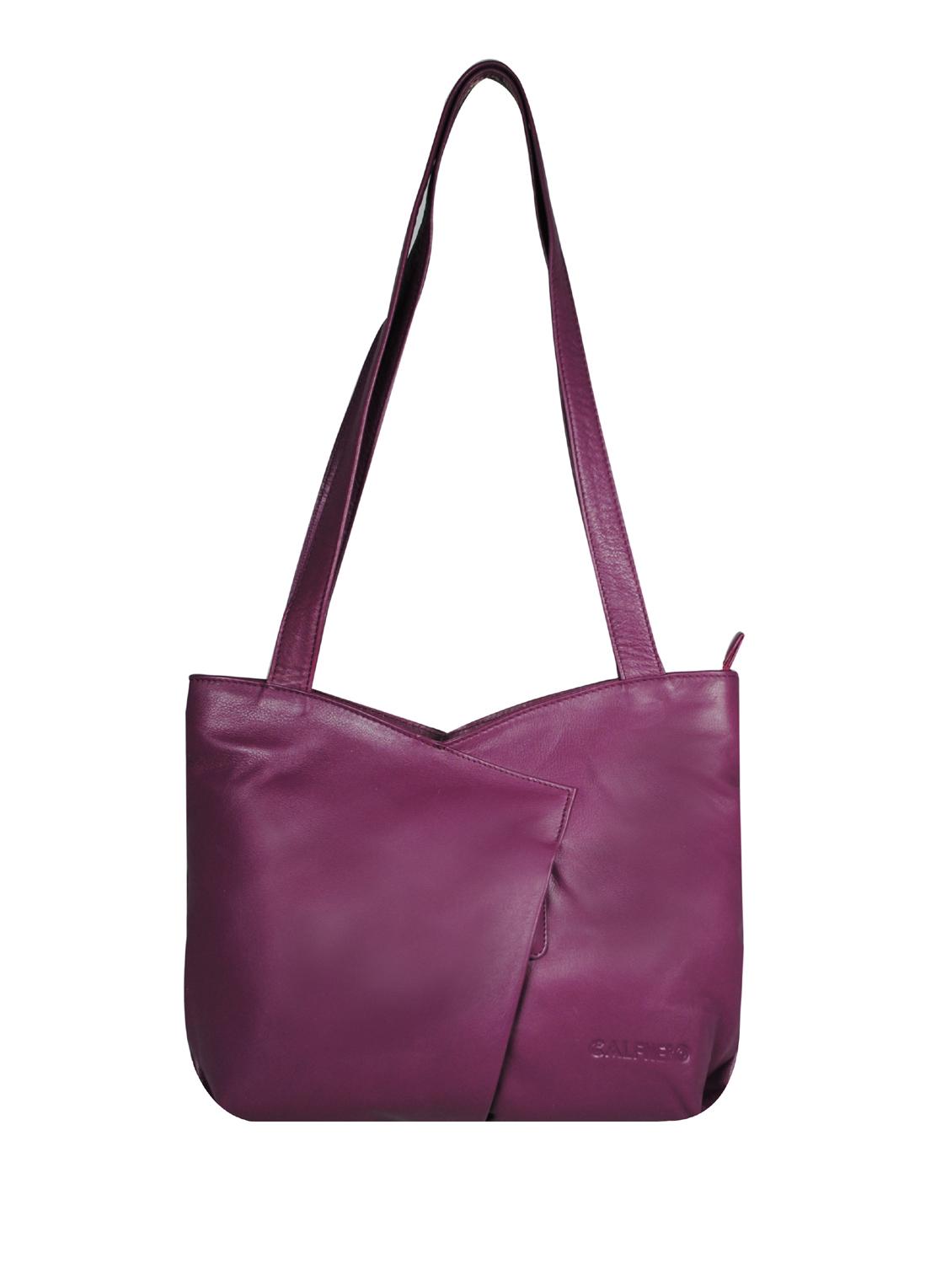 purple solid regular sling bag - 18390551 - Zoom Image - 0