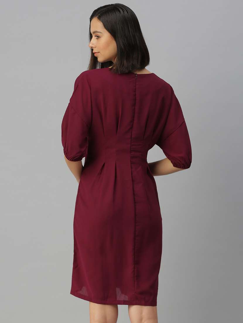 women's  solid dress - 18390661 -  Standard Image - 2