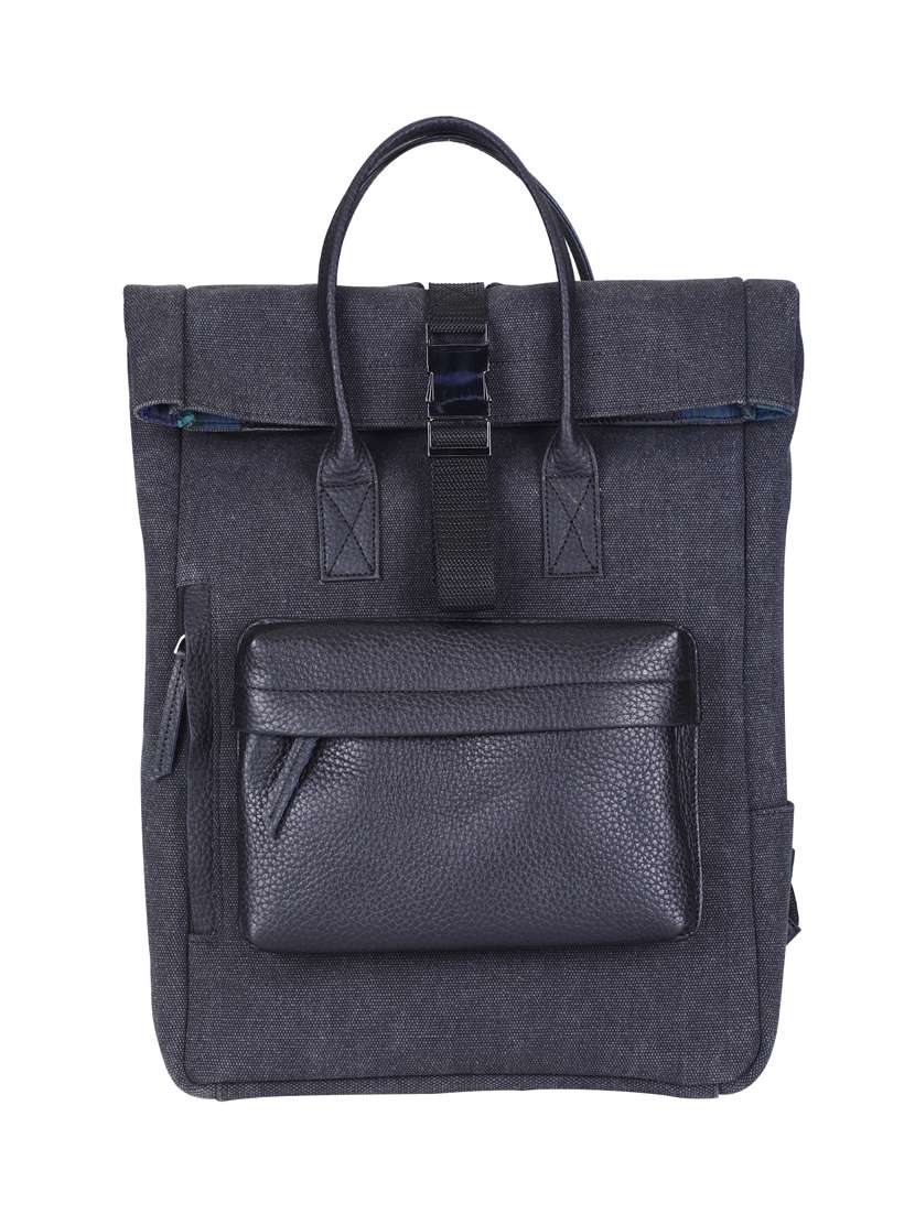 black canvas backpack - 18390895 - Zoom Image - 0