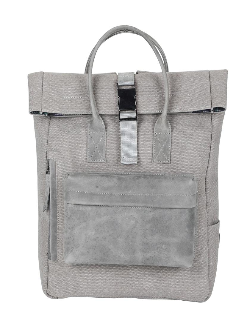 grey canvas backpack - 18390897 - Zoom Image - 0
