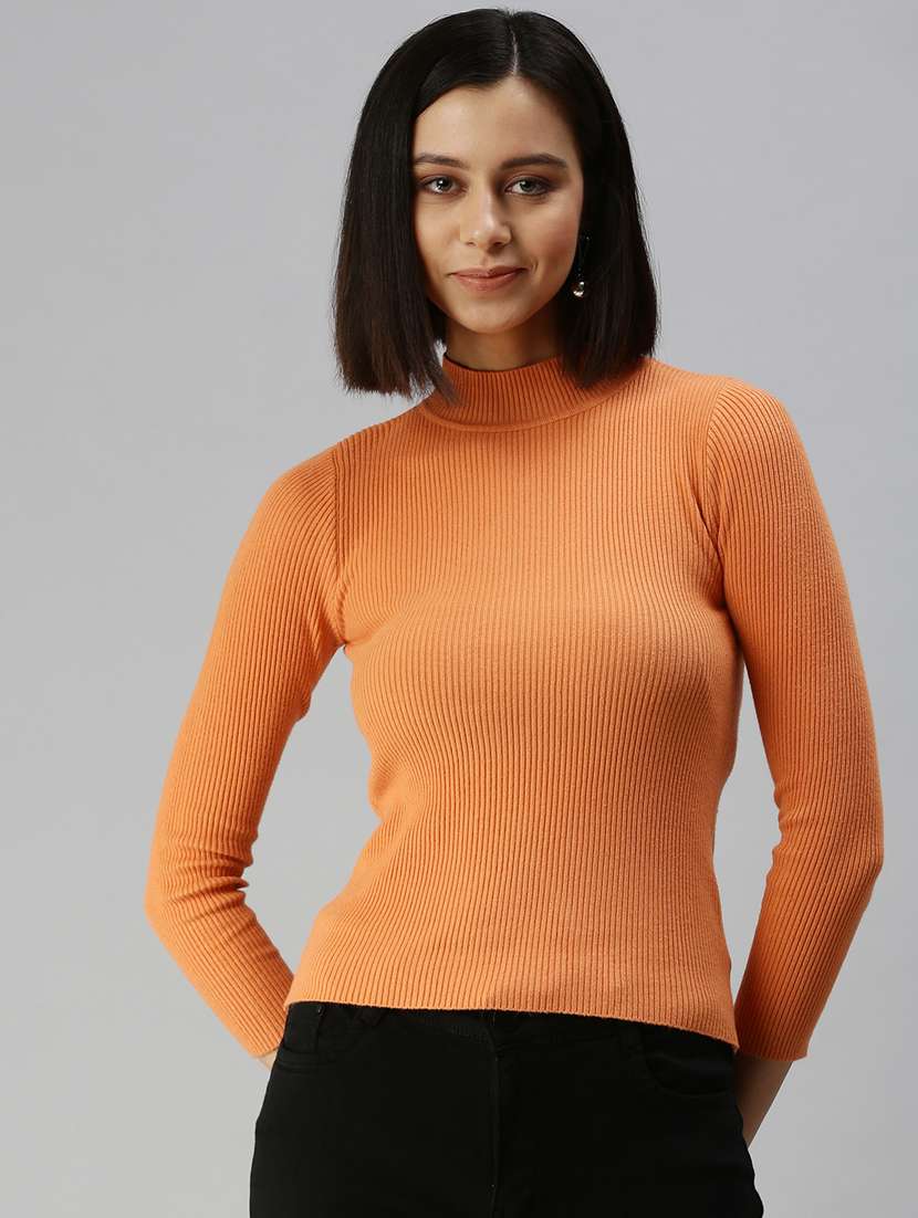 long sleeved solid regular top