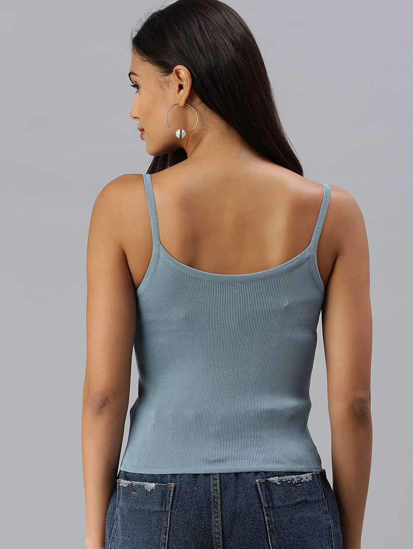 women's regular solid top - 18392202 -  Standard Image - 2