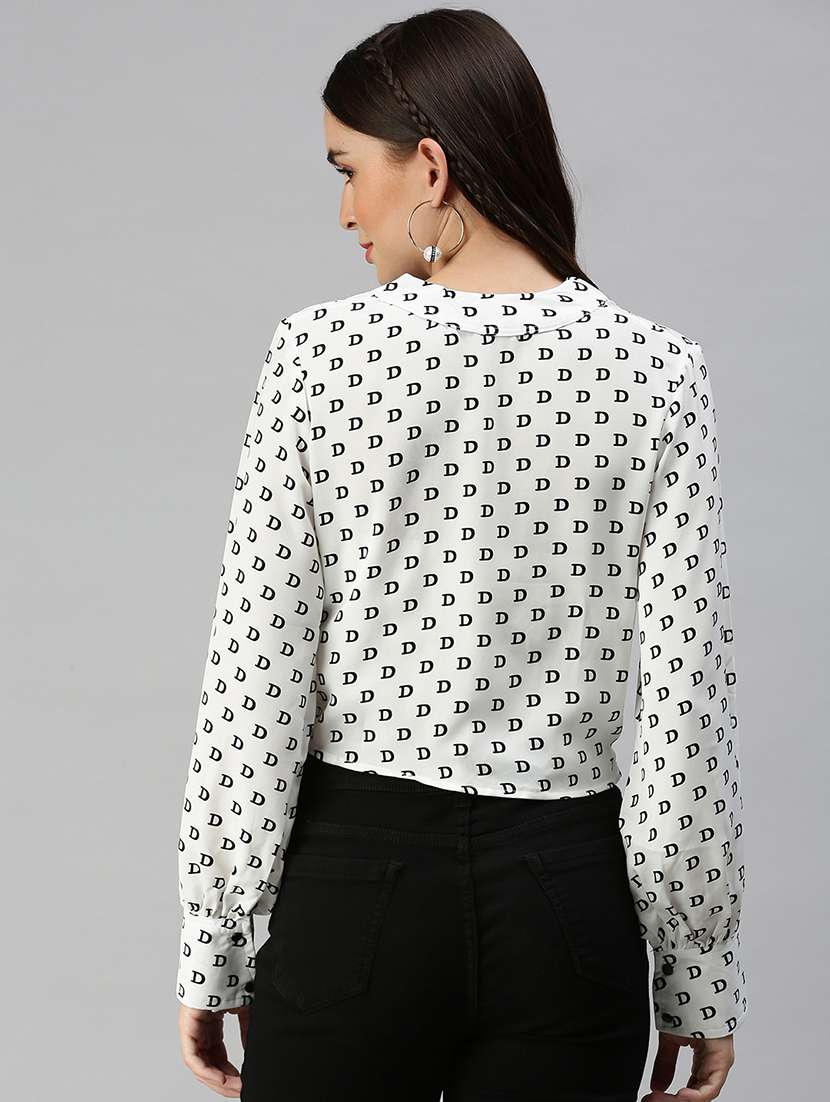 women's blouson v neck top - 18392356 -  Standard Image - 2