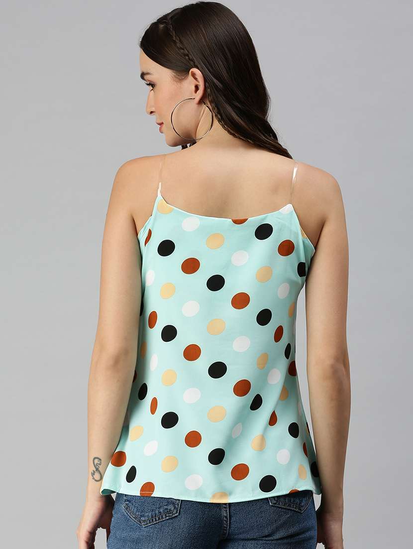 women's camisole shoulder strap top - 18392365 -  Standard Image - 2