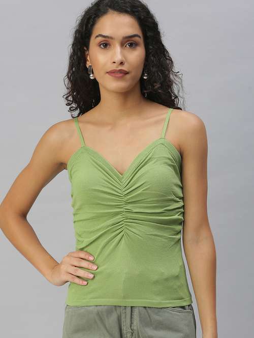 women's camisole shoulder strap top - 18392645 -  Standard Image - 0