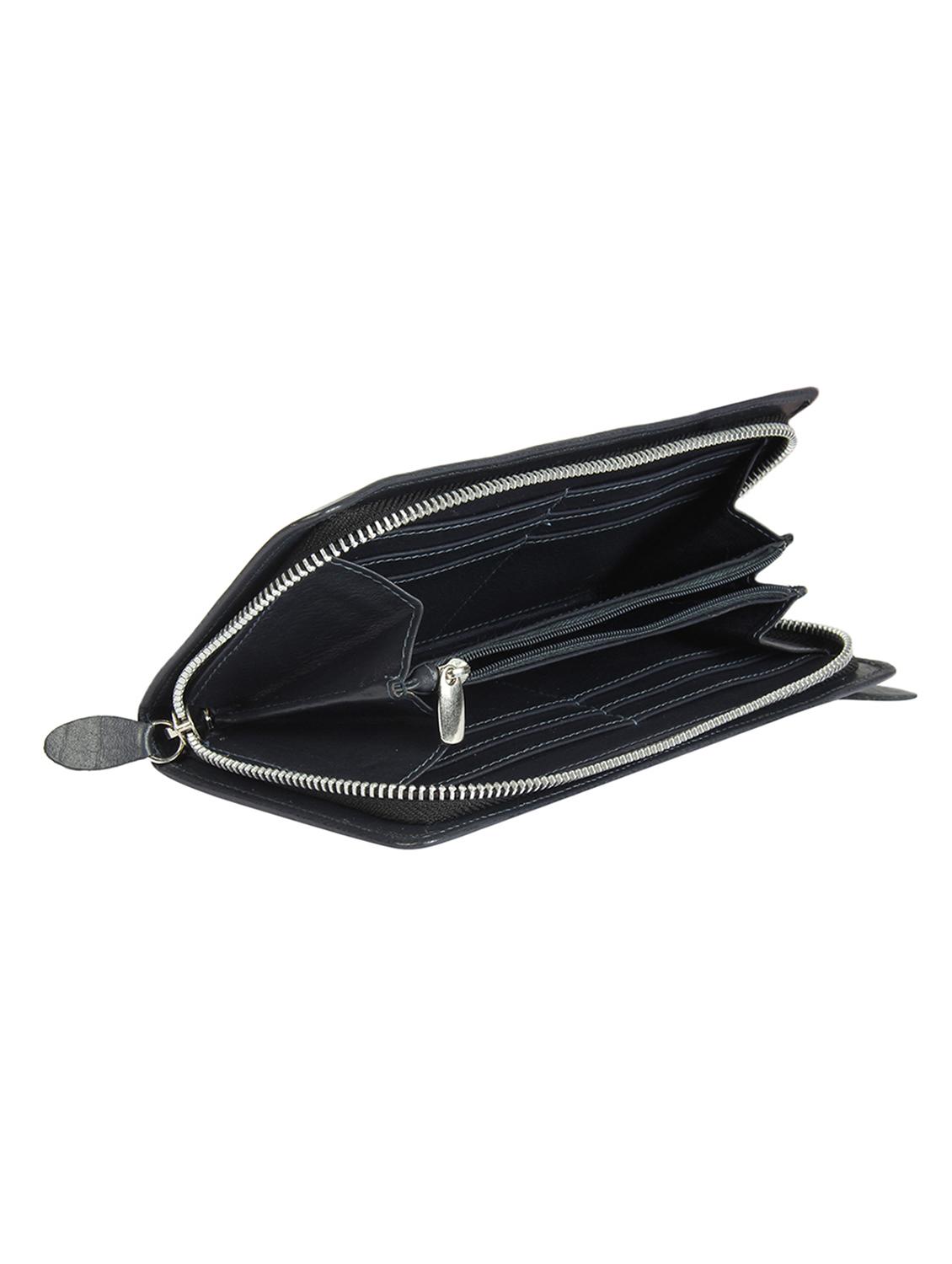 blue solid wallet - 18393000 - Standard Image - 2