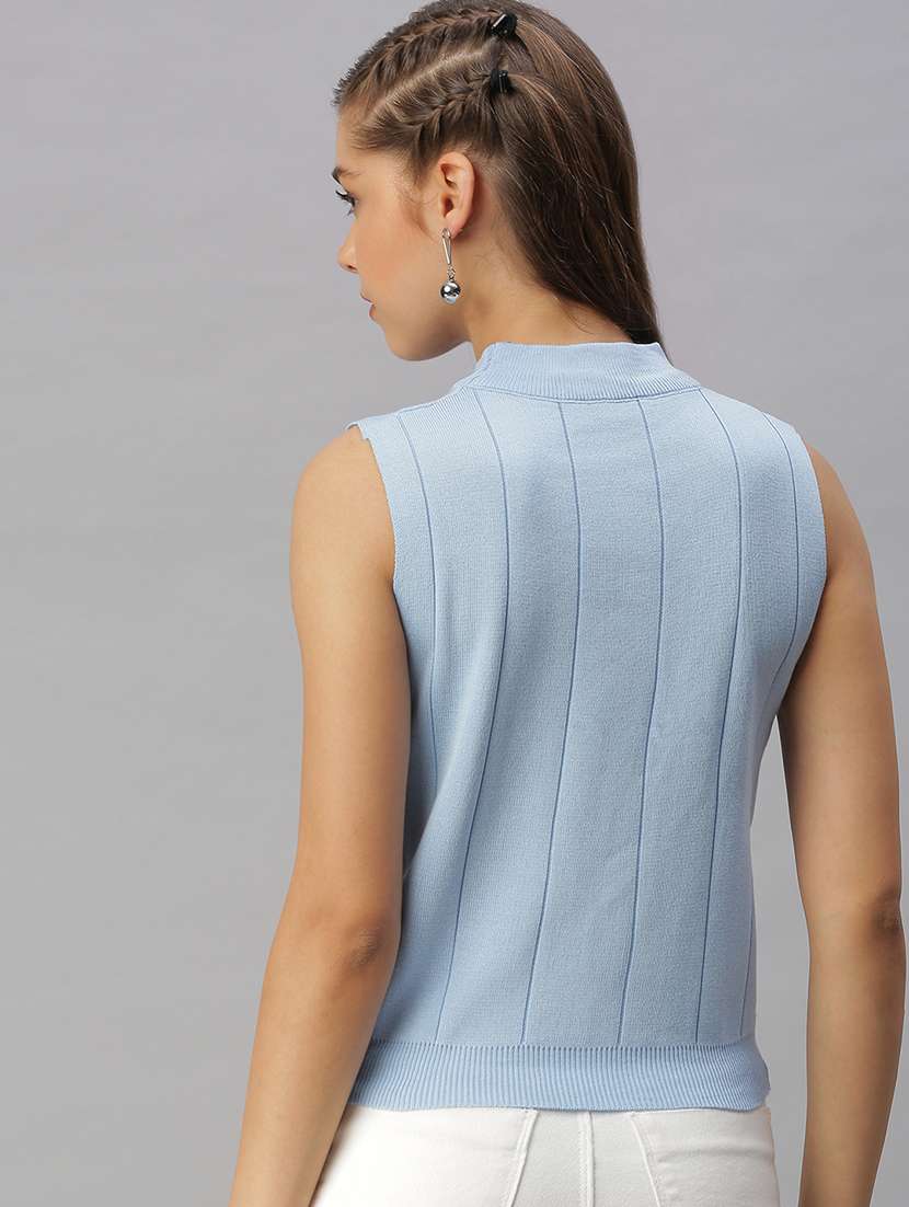 sleeveless solid regular top - 18393084 -  Standard Image - 2