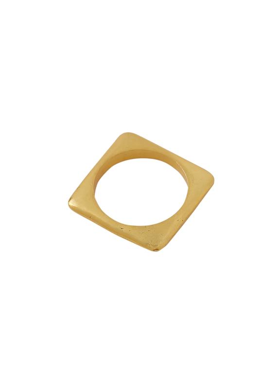 gold brass finger  ring - 18393302 -  Zoom Image - 0