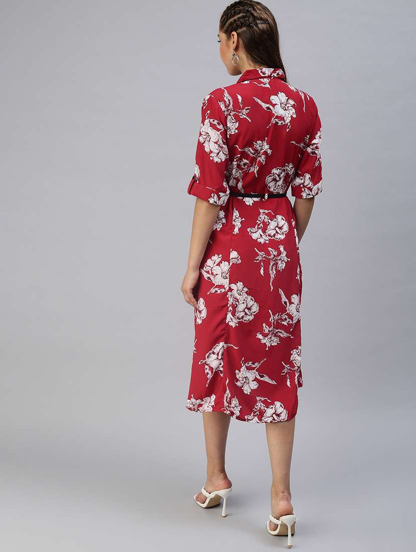 women's shirt floral dress - 18393318 -  Standard Image - 2