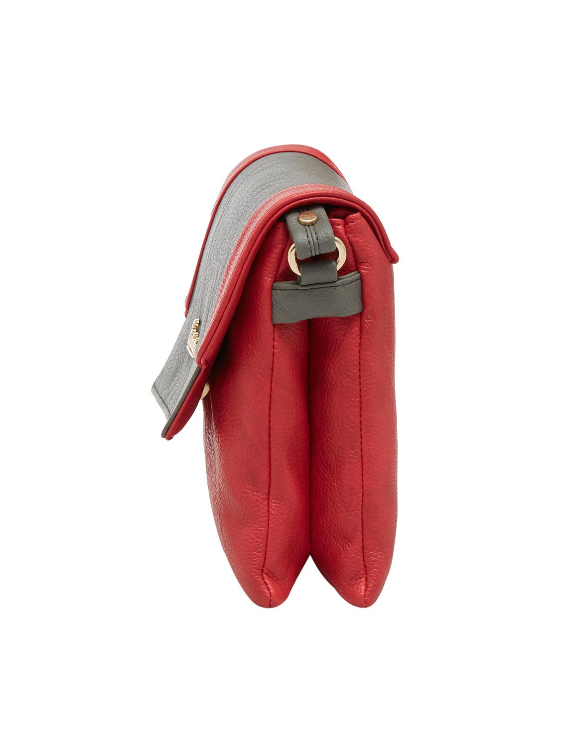 red color block regular sling bag - 18393761 - Standard Image - 2