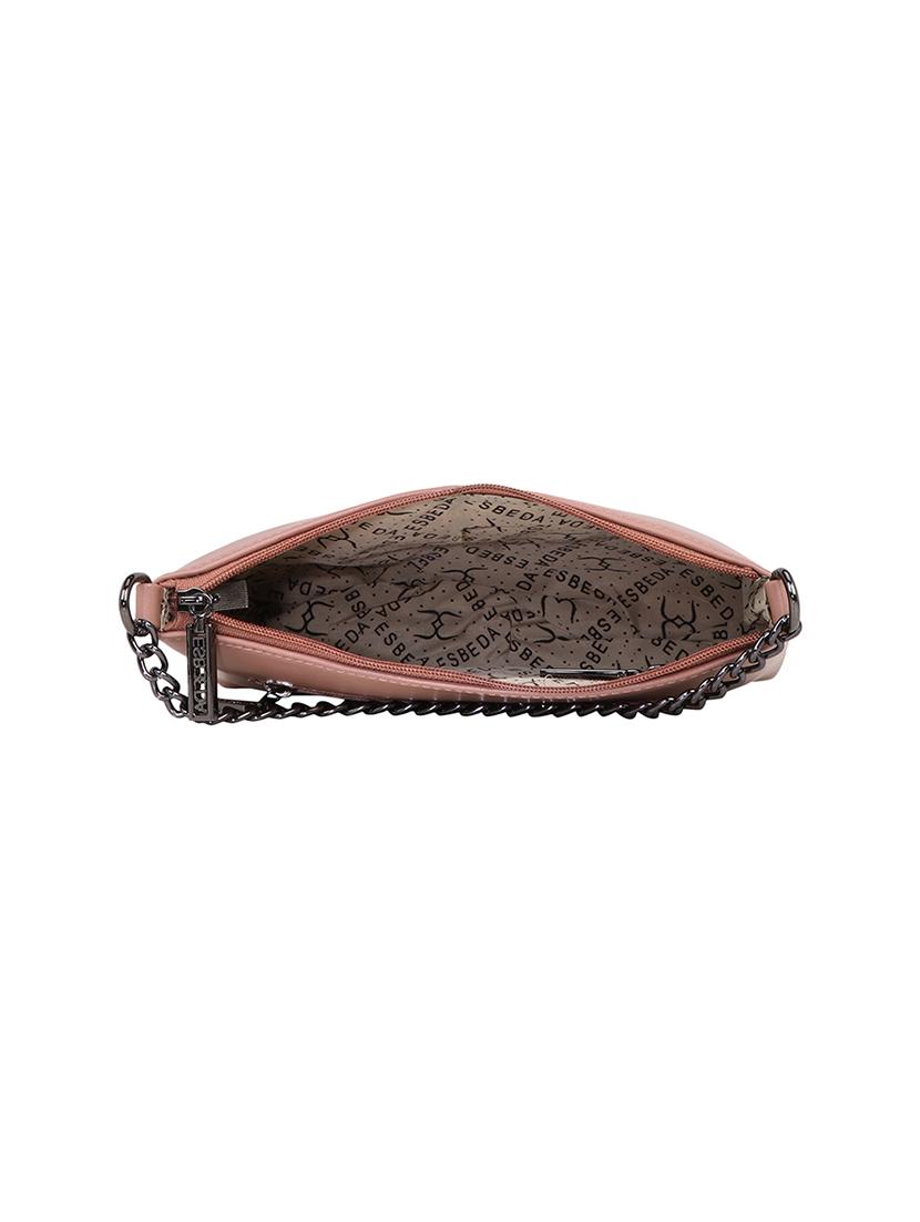 orange solid regular sling bag - 18393794 - Standard Image - 2