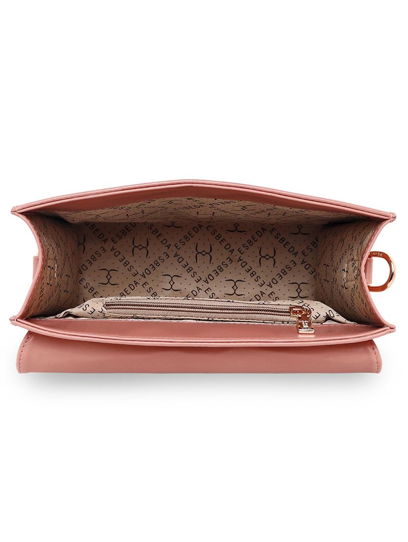 orange solid regular sling bag - 18393835 - Standard Image - 2