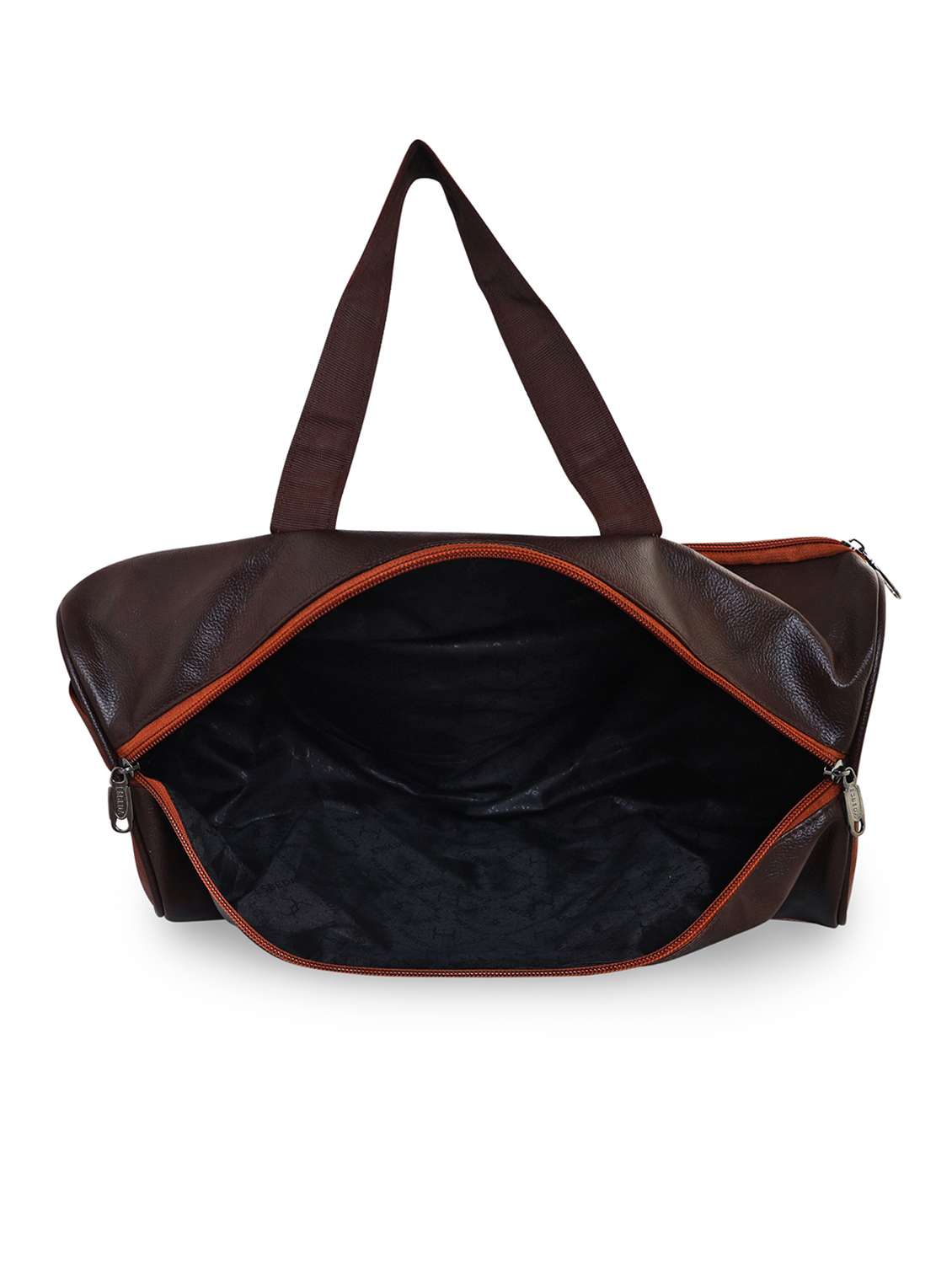 brown leatherette (pu) dufflebag - 18394038 -  Standard Image - 2