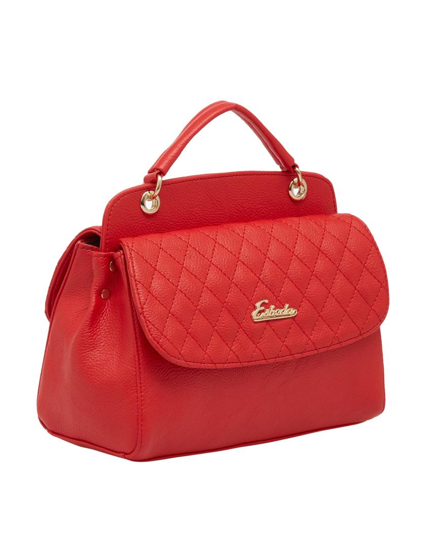 red leatherette (pu) handbag - 18394260 - Standard Image - 2