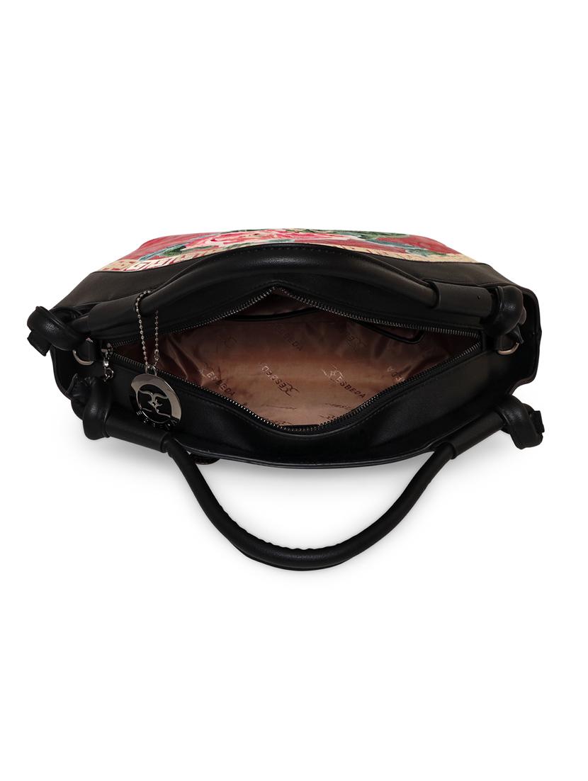red leatherette (pu) handbag - 18394350 - Standard Image - 2