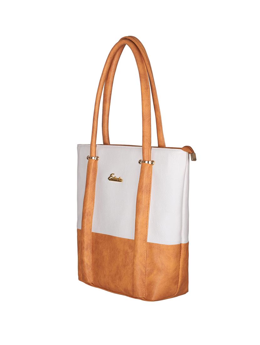 orange leatheretteregular handbag - 18394365 - Standard Image - 2