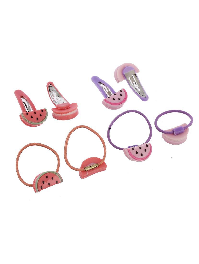 set of 8 watermelon hair accessory set - 18395678 - Standard Image - 2