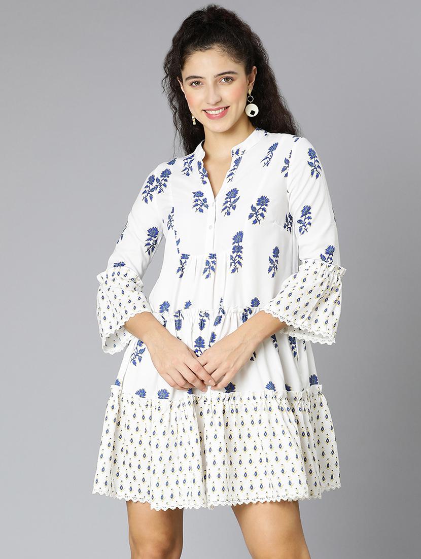 women's tiered dress floral dress - 18395820 - Zoom Image - 0